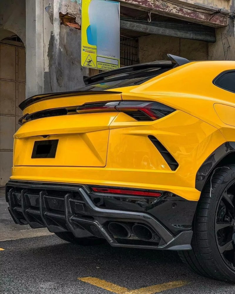 Topcar Spoiler Rear Wing High Quality Fast Delivery Dry Carbon Fiber Body Kits for  URUS